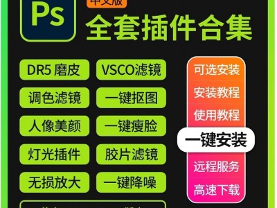热门虚拟资料 PS插件一键安装全集  单店铺一年能卖300多万的虚拟产品